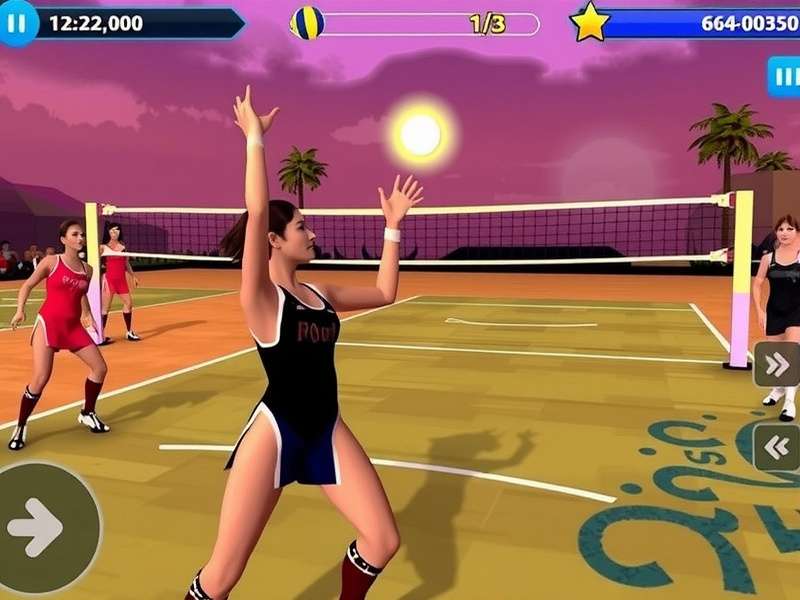 Volley Vibes Bollywood Game Screenshot